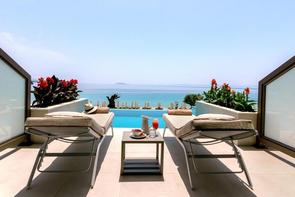 Ammoa Luxury Hotel & Spa Resort Nikiti  Exterior foto